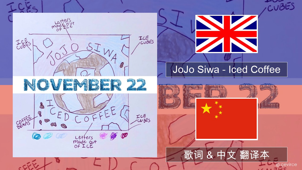 JoJo Siwa – Iced Coffee 英语 歌词 & 中文 翻译本