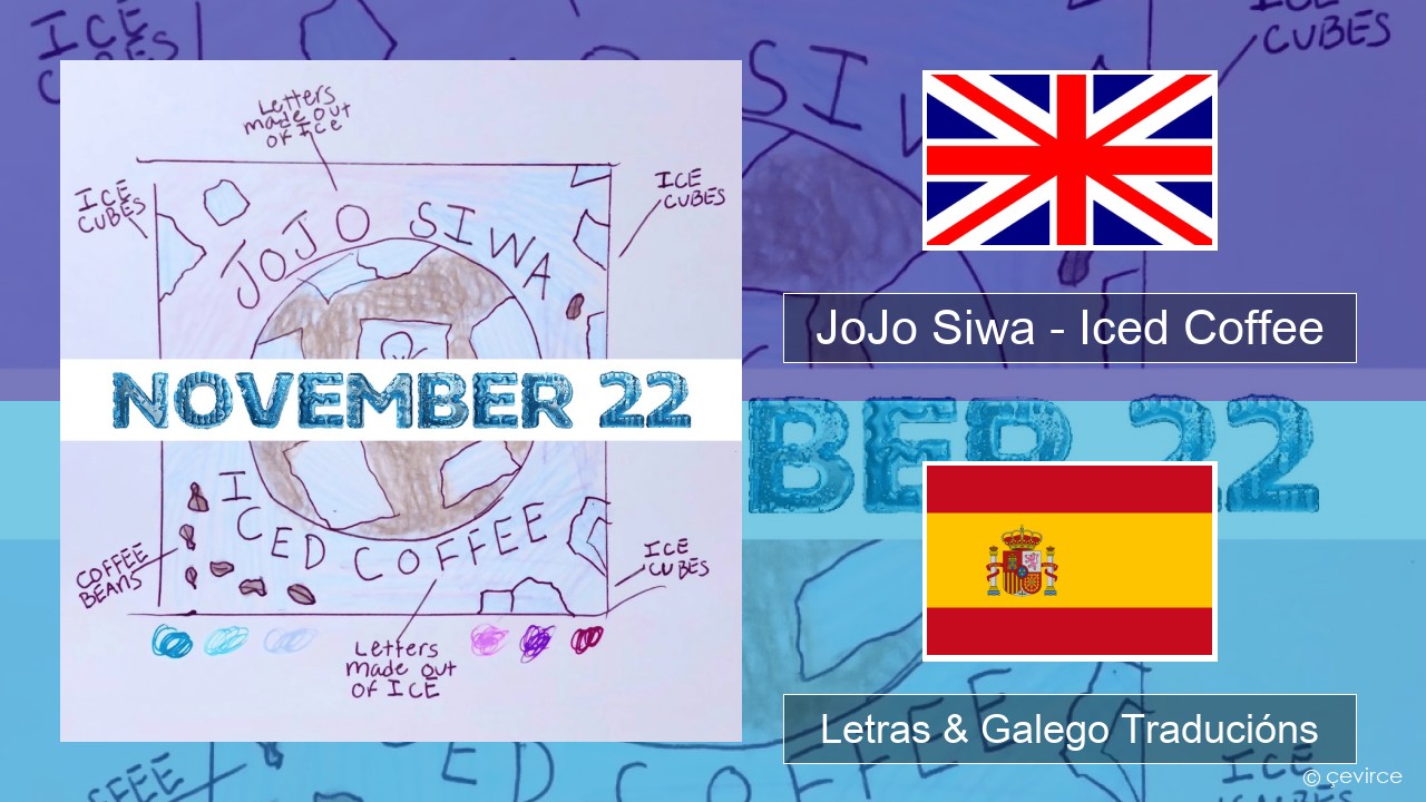 JoJo Siwa – Iced Coffee Inglés Letras & Galego Traducións