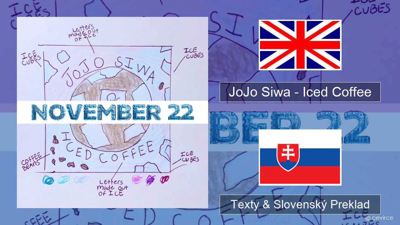 JoJo Siwa – Iced Coffee Anglický Texty & Slovenský Preklad