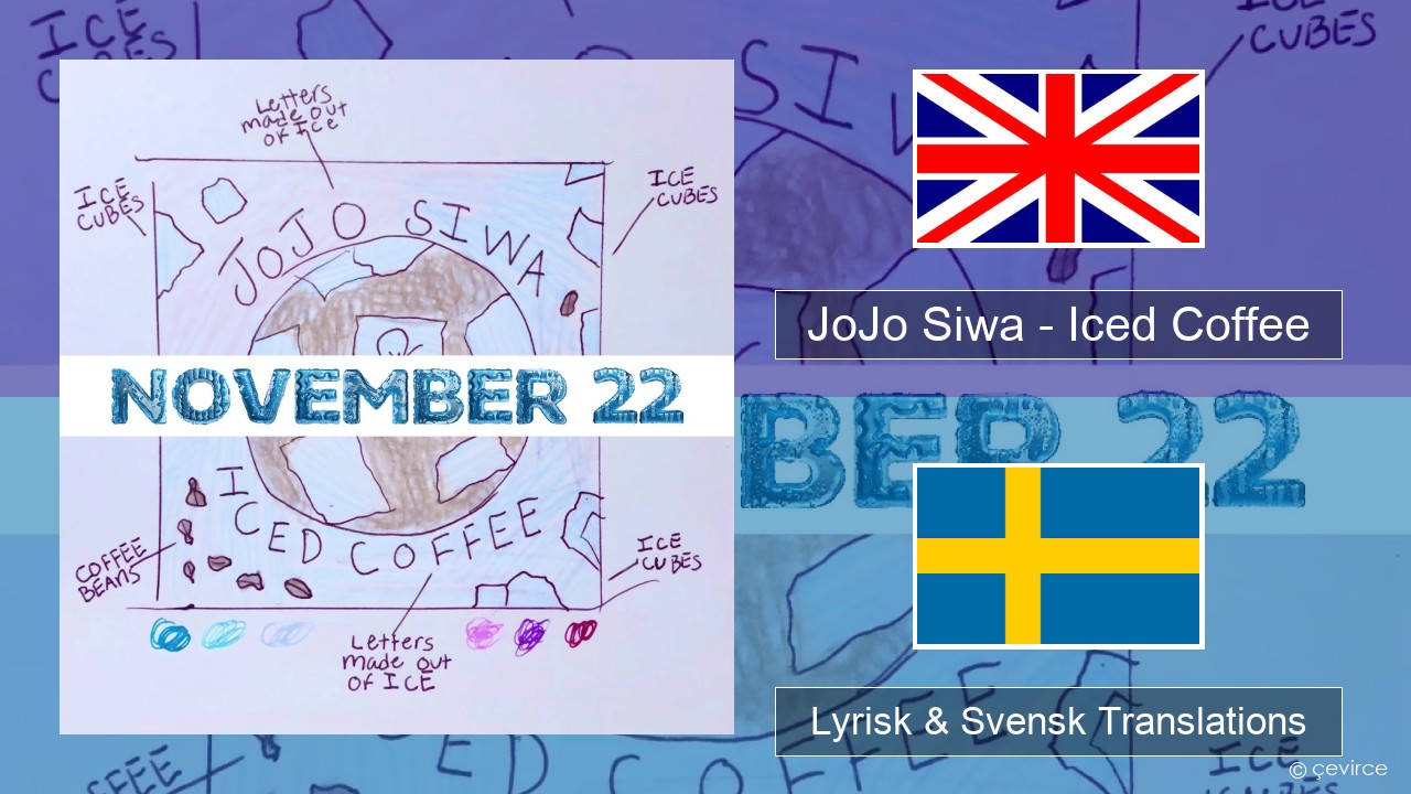 JoJo Siwa – Iced Coffee Engelsk Lyrisk & Svensk Translations