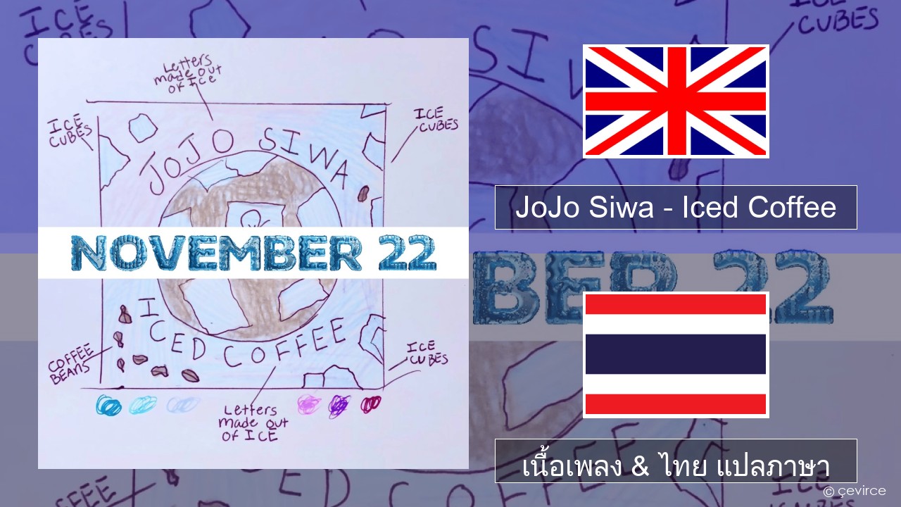 JoJo Siwa – Iced Coffee ภาษาไทย เนื้อเพลง & ไทย แปลภาษา