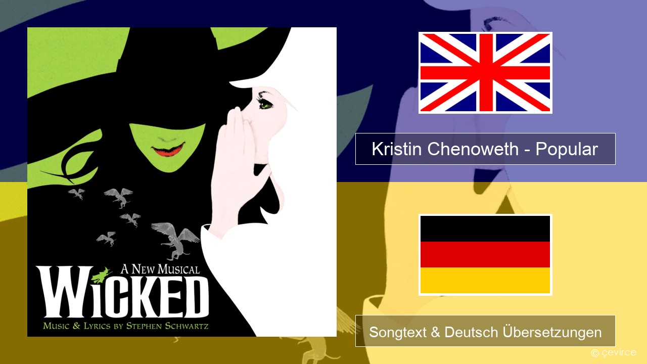 Kristin Chenoweth – Popular Englisch Songtext & Deutsch Übersetzungen