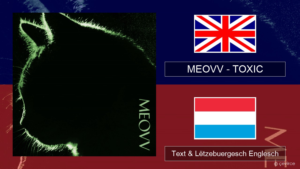 MEOVV (미야오) – TOXIC Englisch Text & Lëtzebuergesch Englesch