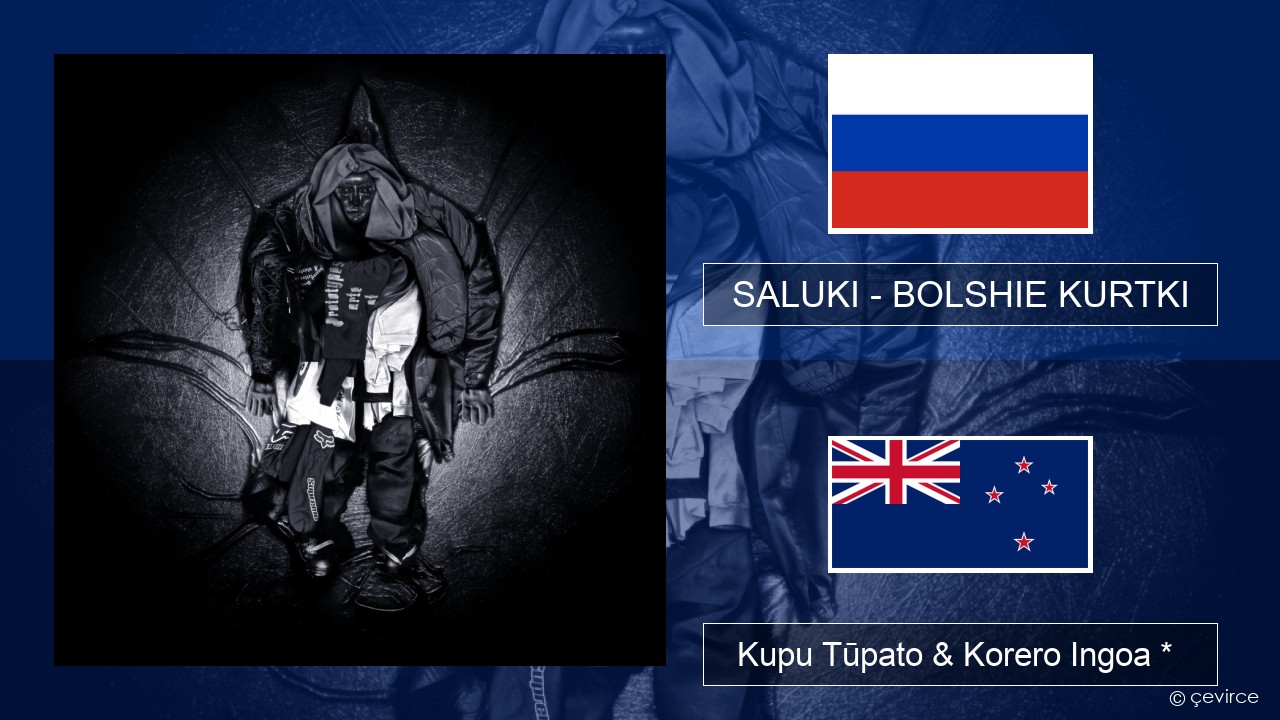 SALUKI – BOLSHIE KURTKI Kāwai Kupu Tūpato & Korero Ingoa *