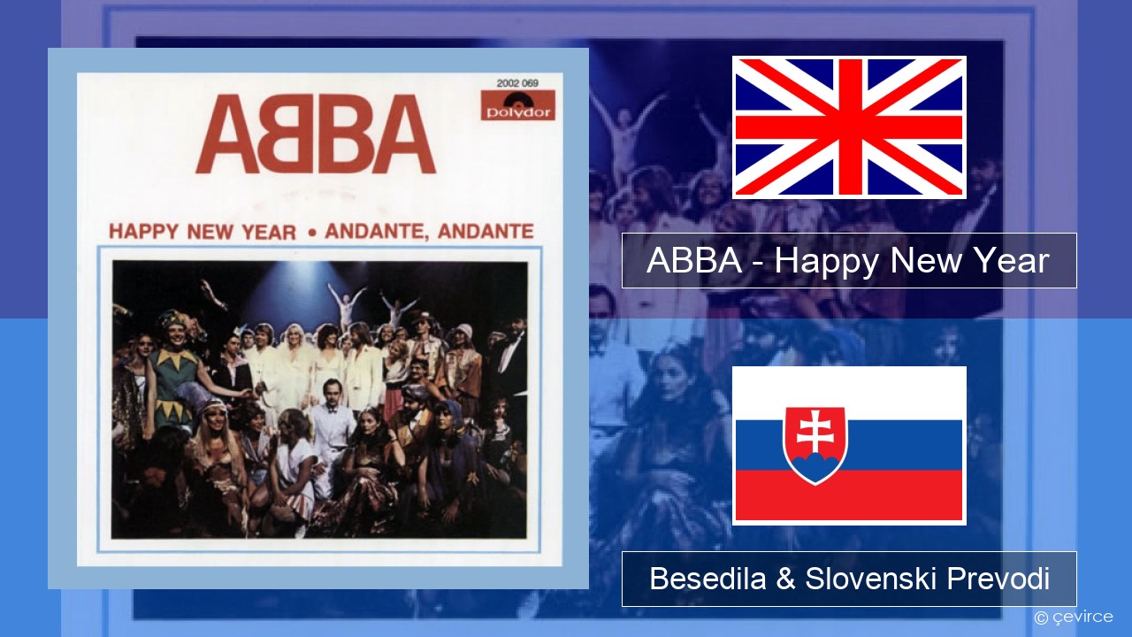 ABBA – Happy New Year Slovenščina Besedila & Slovenski Prevodi