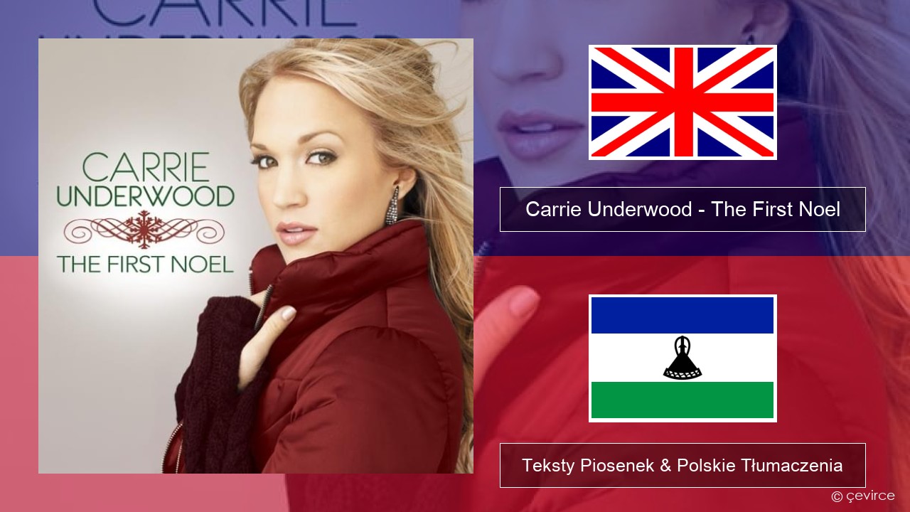 Carrie Underwood – The First Noel Polski Teksty Piosenek & Polskie Tłumaczenia