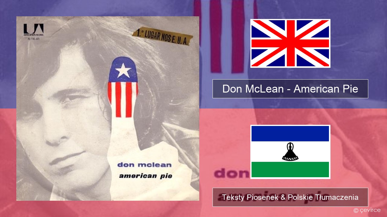 Don McLean – American Pie Polski Teksty Piosenek & Polskie Tłumaczenia