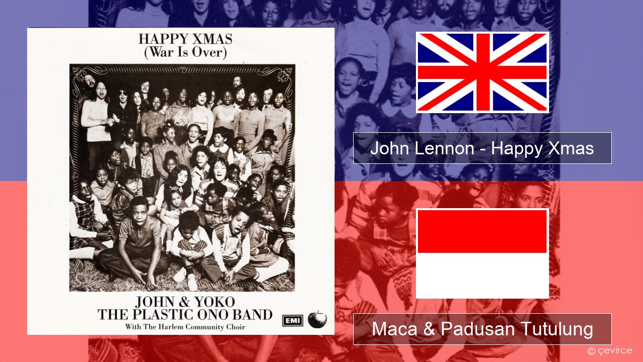 John Lennon – Happy Xmas (War Is Over) Sing Maca & Padusan Tutulung