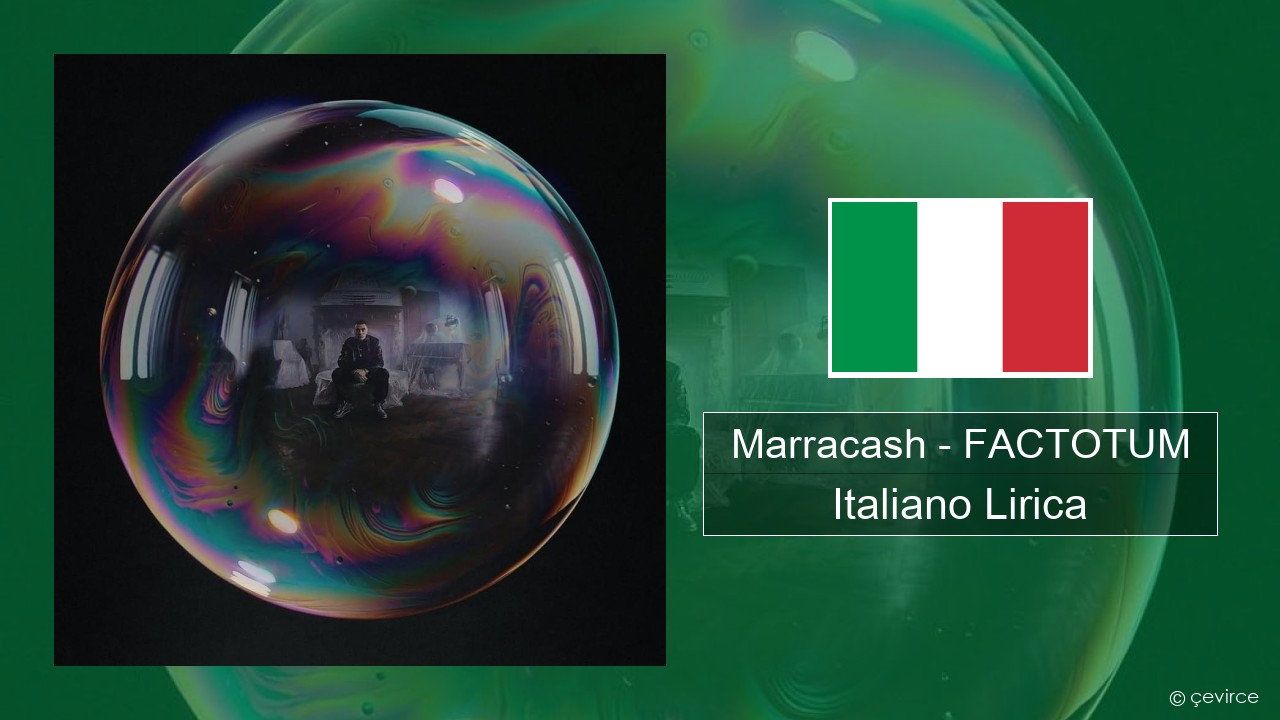 Marracash – FACTOTUM Italiano Lirica