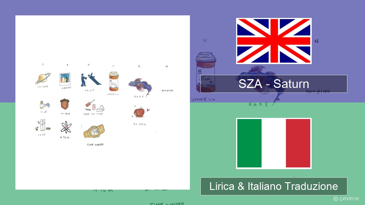 SZA – Saturn Inglese Lirica & Italiano Traduzione