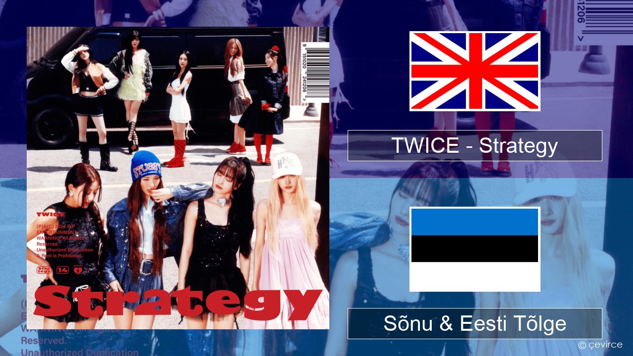 TWICE – Strategy Inglise Sõnu & Eesti Tõlge