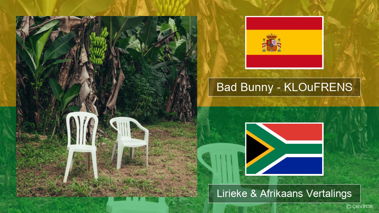 Bad Bunny – KLOuFRENS Spaanse Lirieke & Afrikaans Vertalings