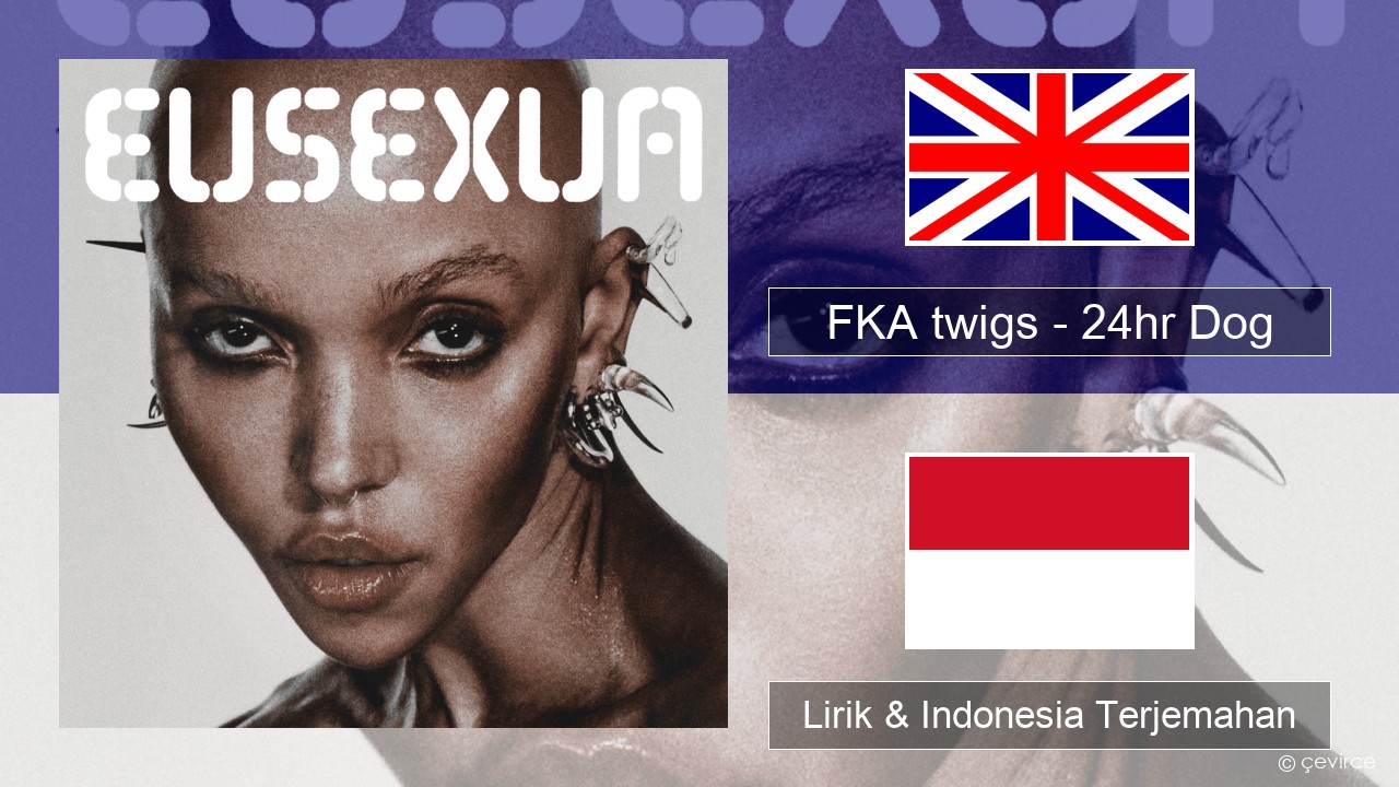 FKA twigs – 24hr Dog Bahasa Indonesia Lirik & Indonesia Terjemahan