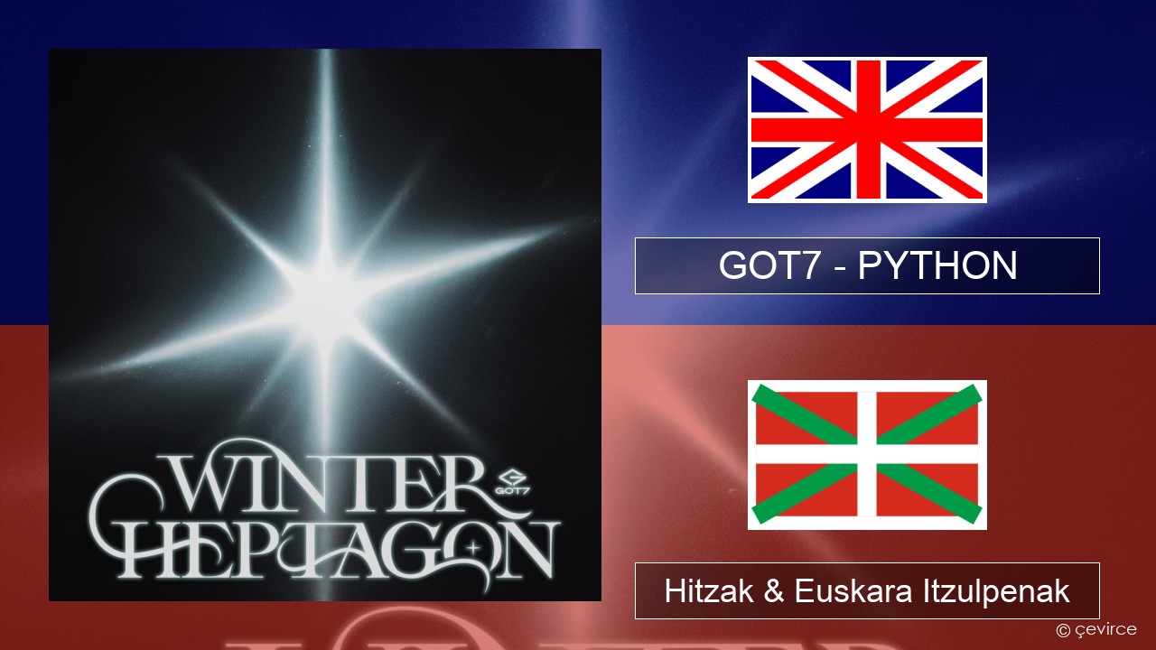 GOT7 – PYTHON Ingelesa Hitzak & Euskara Itzulpenak