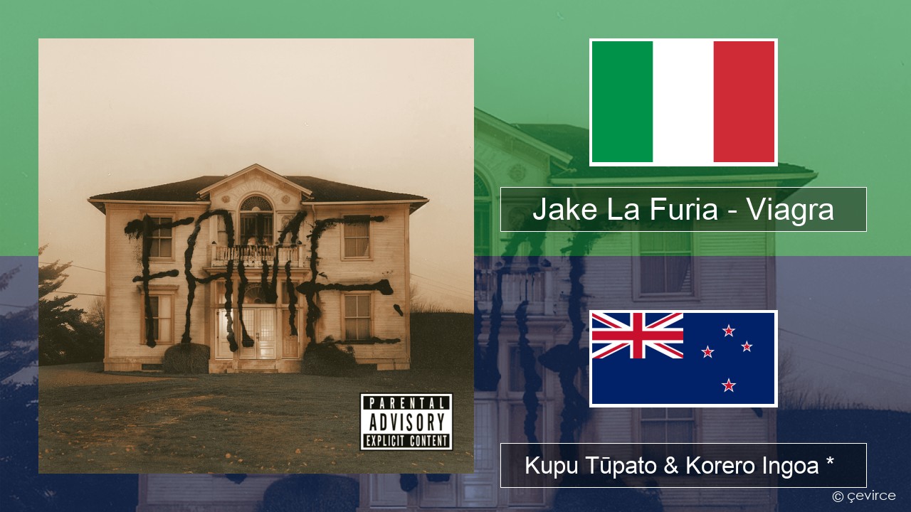 Jake La Furia – Viagra Ingoa *  Kupu Tūpato & Korero Ingoa *