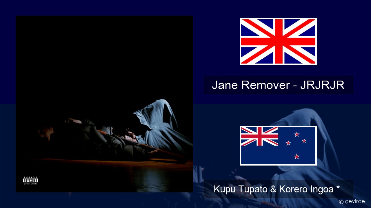 Jane Remover – JRJRJR Ingoa *  Kupu Tūpato & Korero Ingoa *