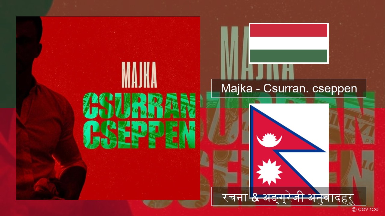 Majka – Csurran. cseppen हङ्गेरियाली रचना & अङ्ग्रेजी अनुवादहरू