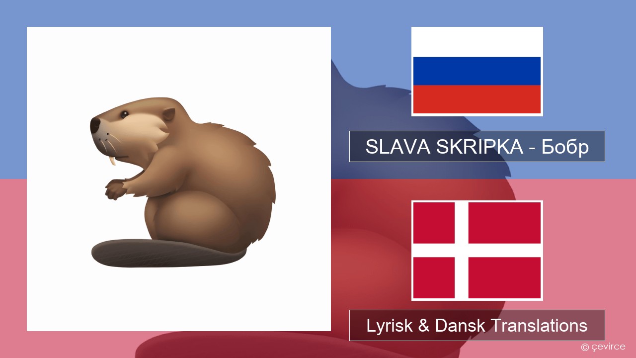 SLAVA SKRIPKA – Бобр (Beaver) Russisk Lyrisk & Dansk Translations