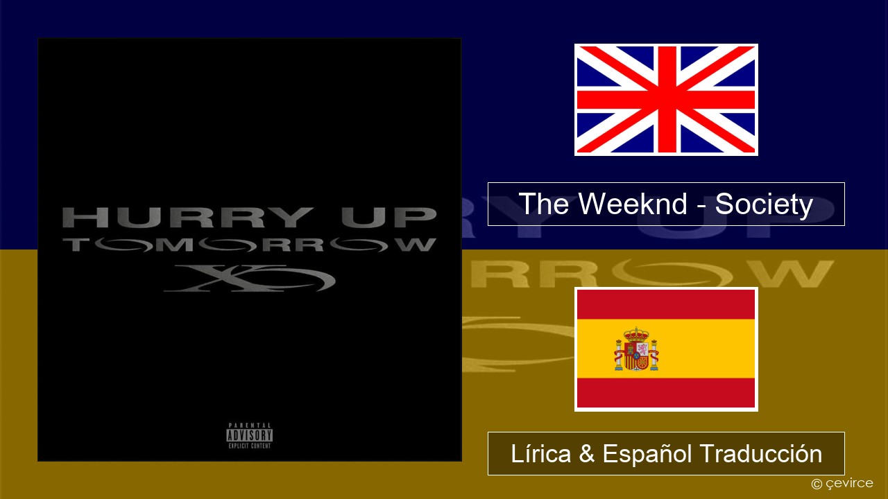 The Weeknd – Society Ingl Lírica & Español Traducción