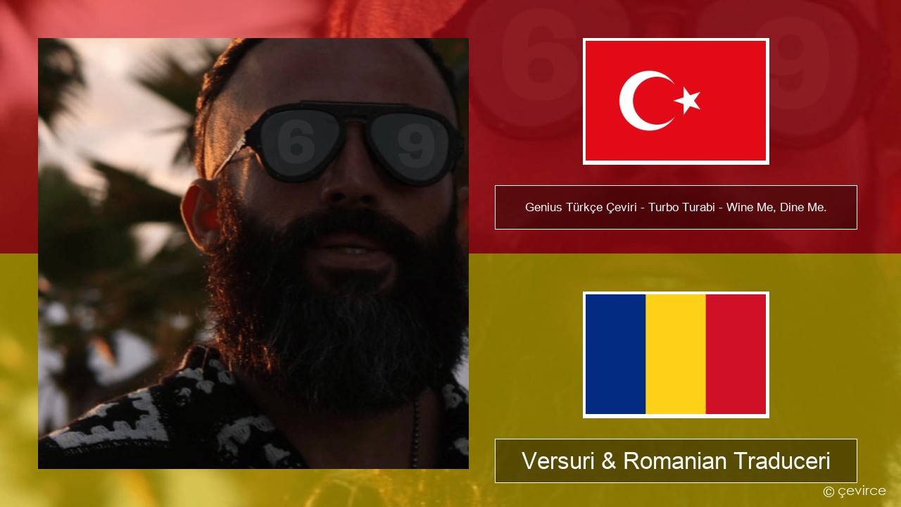 Genius Türkçe Çeviri – Turbo Turabi – Wine Me, Dine Me. (Türkçe Çeviri) Turcă Versuri & Romanian Traduceri