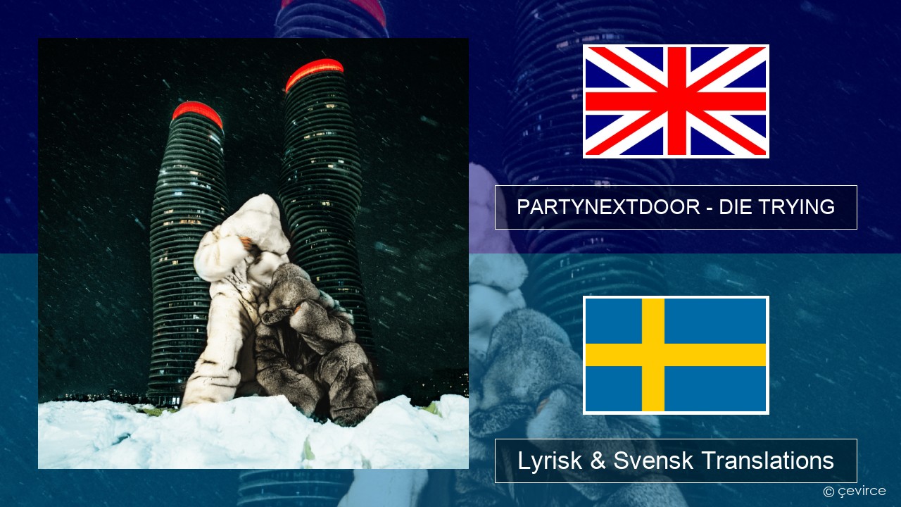 PARTYNEXTDOOR – DIE TRYING Engelsk Lyrisk & Svensk Translations