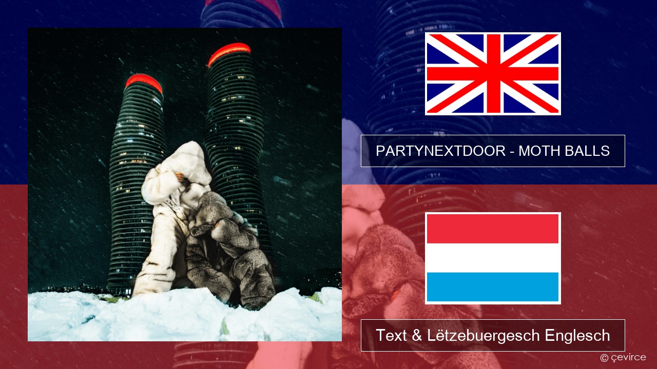 PARTYNEXTDOOR – MOTH BALLS Englisch Text & Lëtzebuergesch Englesch