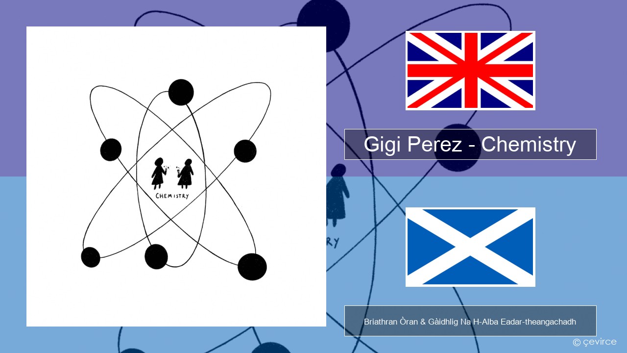 Gigi Perez – Chemistry Gaelic Briathran Òran & Gàidhlig Na H-Alba Eadar-theangachadh