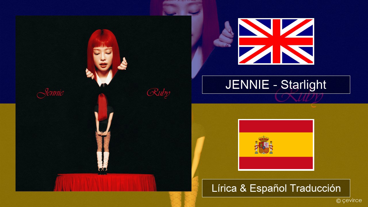 JENNIE – Starlight Ingl Lírica & Español Traducción