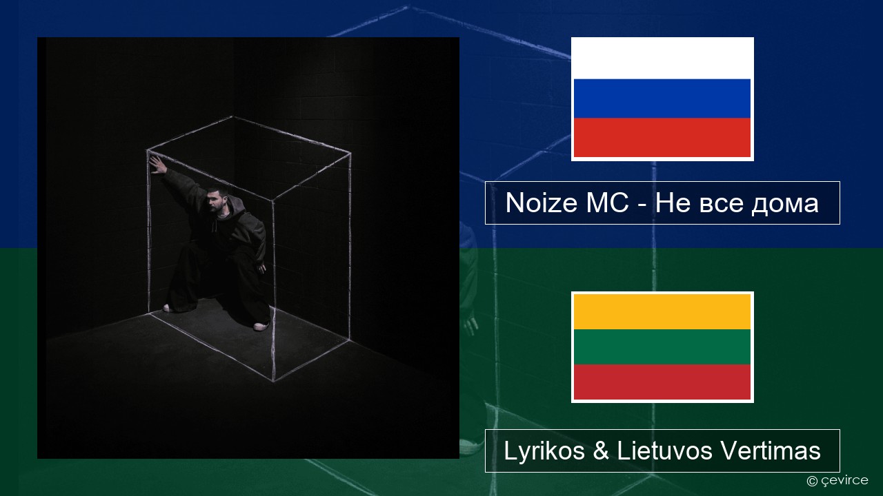 Noize MC – Не все дома (Not All There) Rusijos Lyrikos & Lietuvos Vertimas