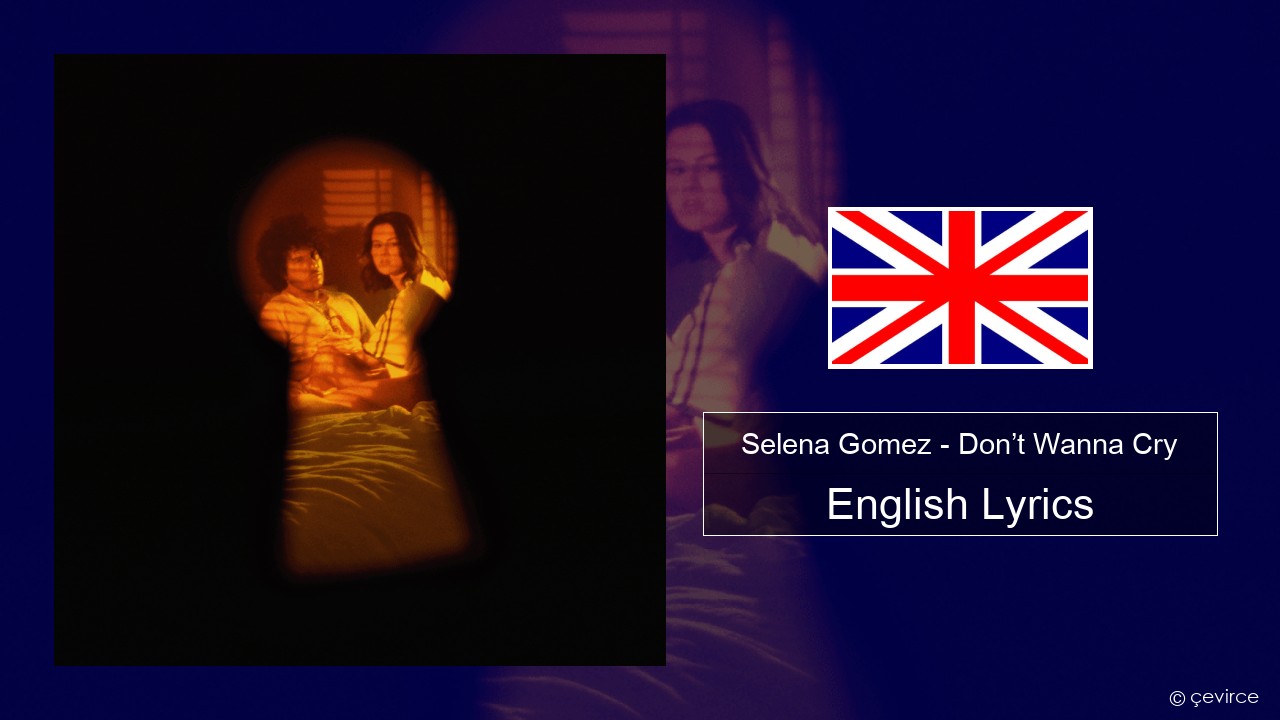 Selena Gomez – Don’t Wanna Cry English Lyrics